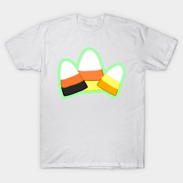 Green Candy Corn T-Shirt-TOZ